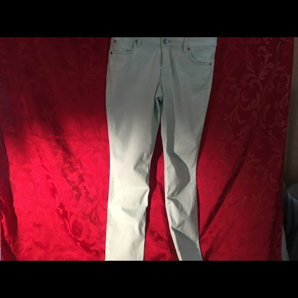 Express teal leggings/jeans